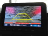 リアカメラがついているので、駐車や後進の際にとても便利です♪