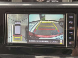 【全周囲モニター】フロント+サイド+バックにカメラが装着されています。車庫入れが苦手な方もこれがあれば安心ですね。