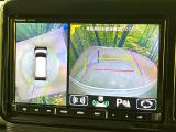 【全方位モニター用カメラ】専用のカメラにより、上から見下ろしたような視点で360度クルマの周囲を確認することができます☆死角部分も確認しやすく、狭い場所での切り返しや駐車もスムーズに行えます。