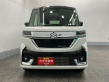 令和6年式 スペーシアカスタム HYBRID XS 4WD 全方位モニターナビ ピュアホワイトパール ブラック2トーン