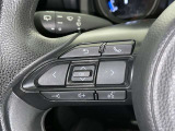 ステアリングスイッチ装備!運転しながら手元でオーディオの操作などができます。