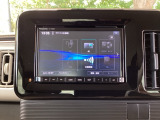 ナビ機能だけではありません、オーディオ機能も充実しています。