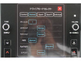 STIスポーツだけの装備「ドライブモードセレクト&電子制御ダンパー」、モード設定をタッチパネルで変更できます、スポーティな足回り・ハンドリングだけでなくマイルドでコンフォートな乗り味まで変更できます