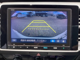 バックカメラ搭載で後方の視認性も十分です。