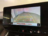 バックギアに入れると、このように後方が映し出されます!最終確認はご自身の目と耳で行ってください!安全第一で!