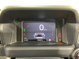 視認性の高いメーター回り。いろいろな情報も表示されます。