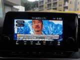 フルセグTVの視聴も可能です