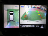 アラウンドビューモニターで車庫入れも空から見ている様に駐車できラクラクです。