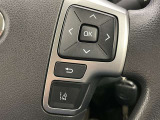 各操作スイッチなどもハンドルから手を放すことなく操作可能で安全運転に支援いたします!