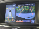 【アラウンドビューモニター】専用のカメラにより、上から見下ろしたような視点で360度クルマの周囲を確認することができます☆死角部分も確認しやすく、狭い場所での切り返しや駐車もスムーズに行えます。