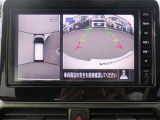 アラウンドビュ-モニタ-はクルマの真上から見ているかのような映像によって、周囲の状況を知ることで、駐車を容易に行うための支援技術です。