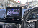 上空から見下ろしたような表示で車両感覚のつかみやすい『アラウンドビューモニター』に移動物検知警報(MOD)があり更に安心です。