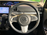 【ステアリングスイッチ】運転中、前方から目線をそらすことなく、オーディオ等の操作が可能な便利機能!安心&快適なドライブを演出してくれます♪