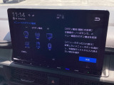 純正11.4インチナビです。フルセグTV・DVD再生可能!Bluetoothでお好きな音楽お聞きいただけます。