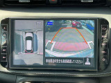 アラウンドビューモニターで全周囲が見えるのでバックや駐車が苦手な方も安心です。