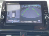 上から見たような画像で車庫入れなどに便利なアラウンドビューモニター