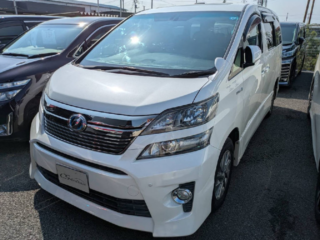 ヴェルファイアハイブリッド 2.4 ZR Gエディション 4WD サンルーフ 黒本革 禁煙車