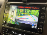 【パノラミックビューモニター】専用のカメラにより、上から見下ろしたような視点で360度クルマの周囲を確認することができます☆死角部分も確認しやすく、狭い場所での切り返しや駐車もスムーズに行えます。