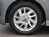 【タイヤ】 【純正14インチアルミホイール】《155/65R14》専用のアルミなのでお車のイメージぴったりですね!