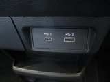 ■USB1(タイプC)、USB2(タイプA)。