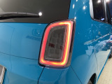 視認性がいいテールランプ。後続車にも存在をアピール。