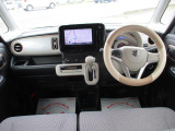 見晴らしがよく開放的な車内。視界も良好です。