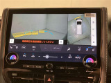 安全機能のバックモニター&全周囲モニターも装備です。