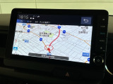 アップルカープレイ・アンドロイドオート対応純正9インチナビ搭載です。知らない道も安心ですね!