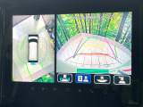 【全方位モニター用カメラ】専用のカメラにより、上から見下ろしたような視点で360度クルマの周囲を確認することができます☆死角部分も確認しやすく、狭い場所での切り返しや駐車もスムーズに行えます。