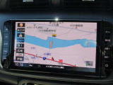 日産純正の地デジ対応ナビゲーションが装着されてます。