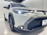 フォグランプ装着車です。暗い夜道の車両前方を明るく照らします