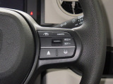 Hondaセンシングの機能のひとつ、アダプティブクルーズコントロール付!アクセルから足を離しても設定したスピードと前車との車間を保ち走行してくれます!車線維持もアシスト☆高速道路で疲労軽減ですね☆