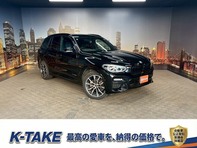 X3 xドライブ20d Mスポーツ ディーゼル 4WD (禁煙車)(4WD)(黒ハーフレザー)(メーカーナ