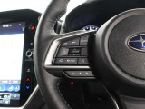 ステアリングスイッチ装備!運転しながら手元でオーディオやマルチインフォメーションの操作などができます。