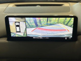 【360&deg;ビューモニター】専用のカメラにより、上から見下ろしたような視点で360度クルマの周囲を確認することができます☆死角部分も確認しやすく、狭い場所での切り返しや駐車もスムーズに行えます。