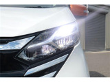 LEDヘッドライトで暗い夜道も明るく照らしてくれます!