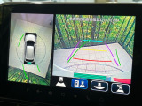 【全方位モニター用カメラ】専用のカメラにより、上から見下ろしたような視点で360度クルマの周囲を確認することができます☆死角部分も確認しやすく、狭い場所での切り返しや駐車もスムーズに行えます。