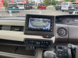 バックカメラがついているので駐車の際は安心です。