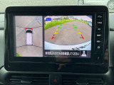 360℃真上から見下ろした映像が映し出されるアラウンドビューモニター搭載☆安全安心ですね♪