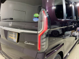 視認性がいいテールランプ。後続車にも存在をアピール。