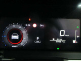 統合型インターフェースディスプレイ。モーターへ発電していく様子も見れるメーター類。ハンドル左側のスイッチで表示切替や設定が出来ます。