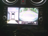 アラウンドビューモニター付き!車両を真上から見ているような映像で車庫入れも安心!!