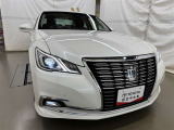 LEDヘッドライトです。デザイン性がよくとても明るいので、夜間の走行や悪天候でも安心です。しかも長寿命!