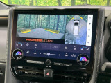 【パノラミックビューモニター】専用のカメラにより、上から見下ろしたような視点で360度クルマの周囲を確認することができます☆死角部分も確認しやすく、狭い場所での切り返しや駐車もスムーズに行えます。