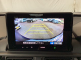 後方確認はバックカメラにお任せ♪後退時に便利で、駐車が楽になります♪