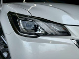 【LEDヘッドランプ】ハロゲンヘッドランプの約2倍の光量でより明るく遠くを照らし、夜間走行時の視認性を高める。さらに長寿命や、省電力も魅力。