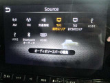 ■地デジTV/AM/FM/交通情報/USB1(タイプC)/USB2(タイプA)/Bluetoothオーディオ/HDMI。様々なソースでお楽しみいただけます。
