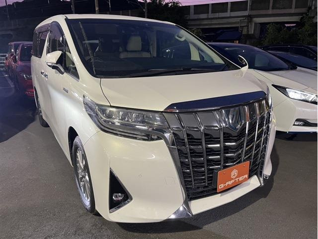 アルファード ハイブリッド 2.5 G Fパッケージ E-Four 4WD 後期型 3眼LEDヘッドライ...