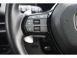 オーディオの音量調節が可能です!ハンドルにスイッチがついているので、運転中で目線を下げずに気軽にできちゃいます♪
