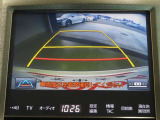 バックガイドモニターで、後方を確認しながら安心して駐車することができます。運転初心者も熟練者も必須の機能ですよ!